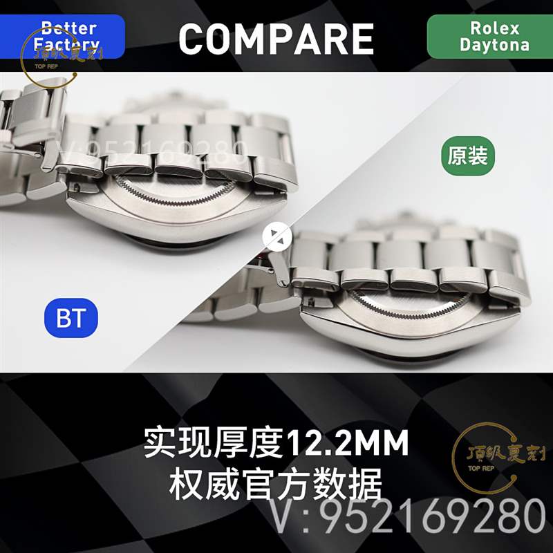 BT廠勞力士4130機(jī)芯迪通拿對(duì)比正品怎么樣,還值得買嗎-復(fù)刻表