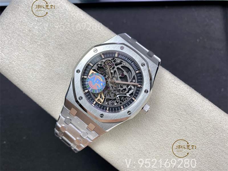 APS廠愛(ài)彼15407皇家橡樹(shù)鏤空機(jī)械復(fù)刻表做工如何,超越j(luò)f廠-復(fù)刻表