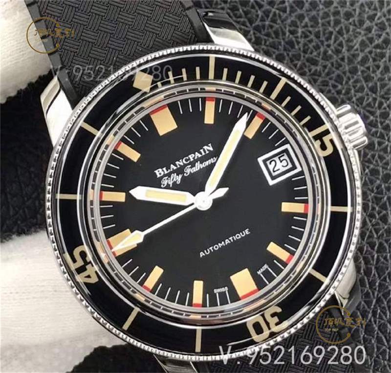 ZF廠寶珀五十噚5008b梭子魚復刻表做工怎么樣-復刻表