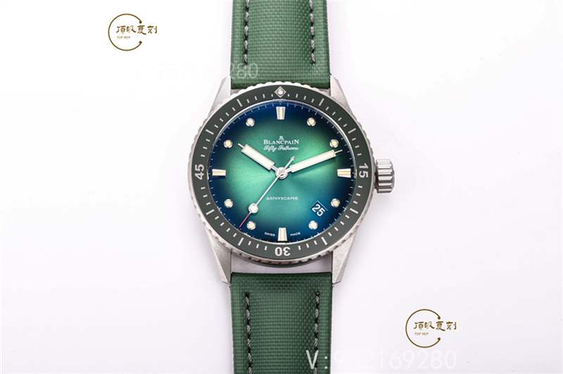 GF廠寶珀五十噚極光綠鋼款復(fù)刻表做工對(duì)比評(píng)測(cè)-復(fù)刻表