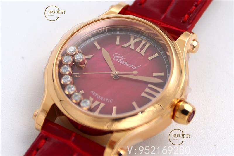 ZF廠蕭邦HAPPY SPORT快樂鉆石中國紅限量版新品發布-復刻表