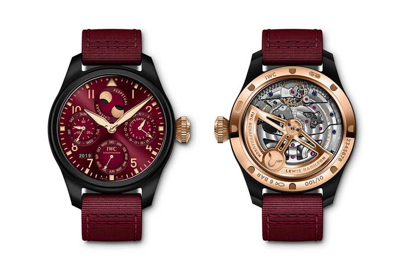 萬國大飛IW503002萬年歷版“Lewis Hamilton”腕表-復刻表