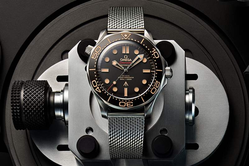 歐米茄海馬300米007鈦合金腕表210.90.42.20.01.001-復刻表