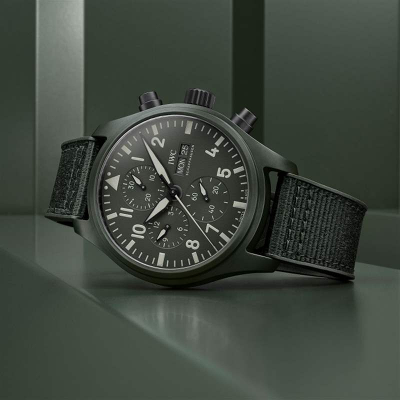 萬國Pilot's Watch Chronograph TOP GUN Pantone彩色陶瓷飛行表-復(fù)刻表