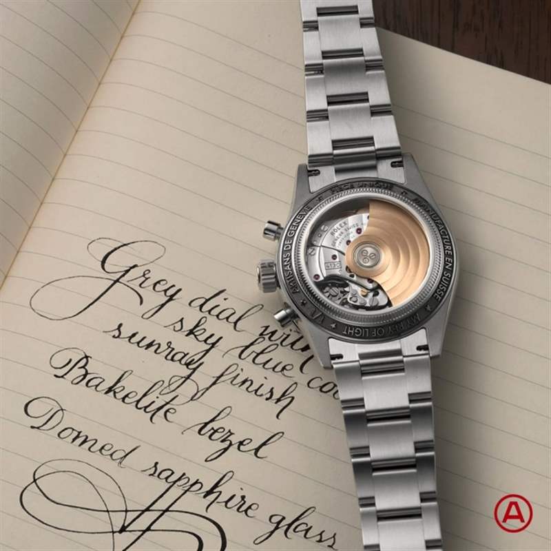 超型客制勞力士懷舊天藍(lán)Daytona迪通拿-復(fù)刻表