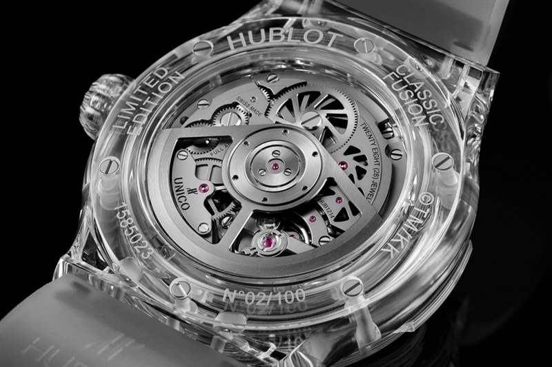 宇舶恒寶Hublot Classic Fusion Takashi Murakami Sapphire Rainbow 會旋轉(zhuǎn)的彩虹太陽花-復(fù)刻表