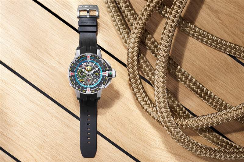 2021最新理查德Richard Mille RM60-01 Les Voiles de St Barth的航海藍調(diào)-復(fù)刻表