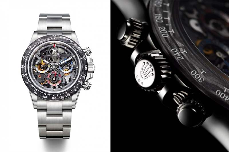 超型客制勞力士鏤空Daytona迪通拿你見過沒-復(fù)刻表