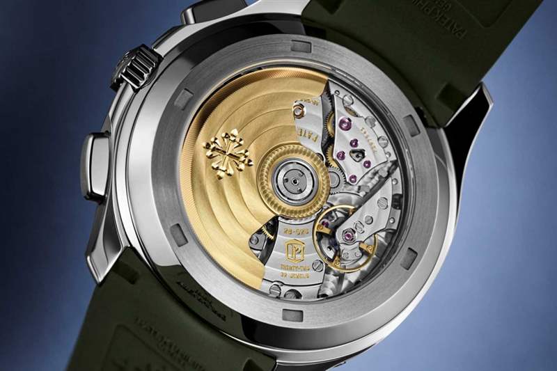2021最新百達(dá)翡麗Patek Philippe Aquanaut Ref.5968G-復(fù)刻表
