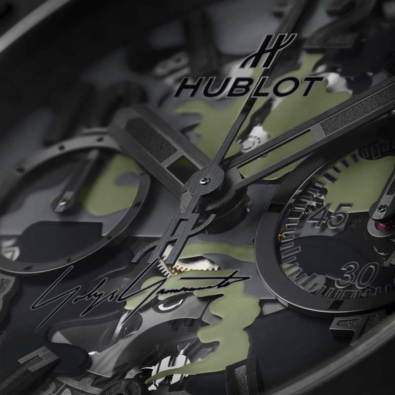 HUBLOT X 山本耀司Big Bang限量迷彩腕表｜以迷彩貫穿全表設(shè)計-復刻表