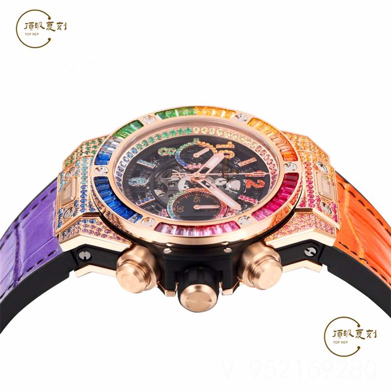 BBF廠宇舶恒寶Unico彩虹大爆炸新品上市,珠光璀璨-復刻表