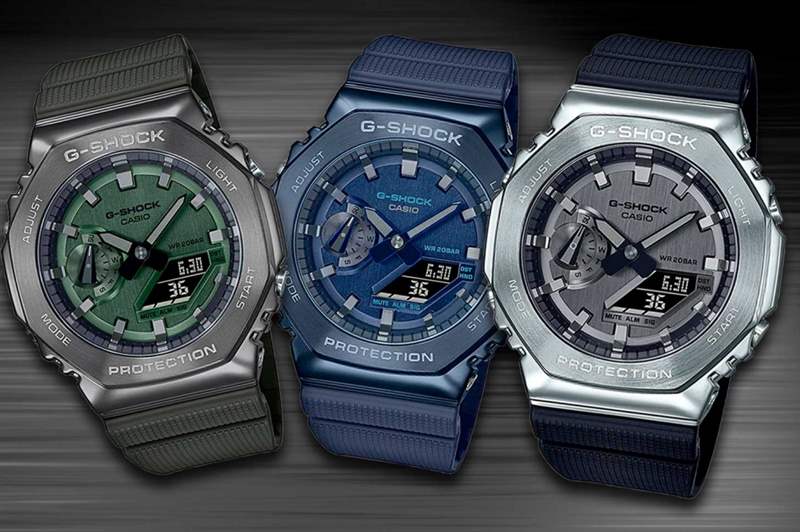 G-SHOCK Metal GM-S2100系列超吸引！全新金屬「農(nóng)家橡樹」列陣搶盡焦點！-復(fù)刻表