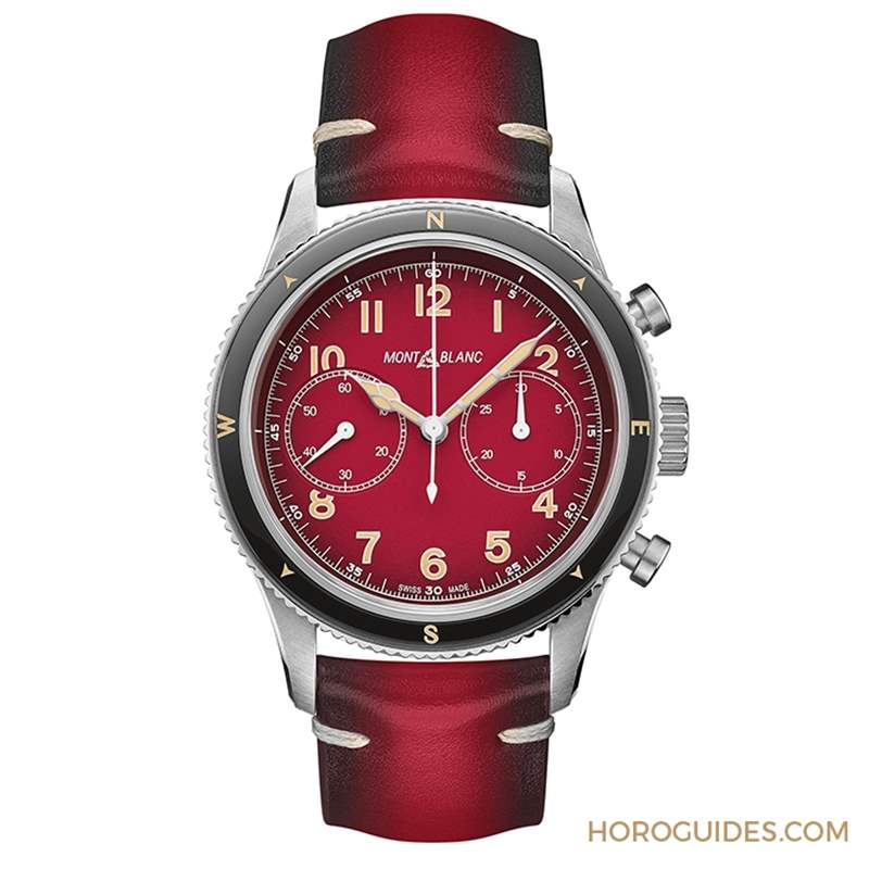 向雪山之神致敬｜Montblanc 1858系列霜峰紅限量腕表-復刻表