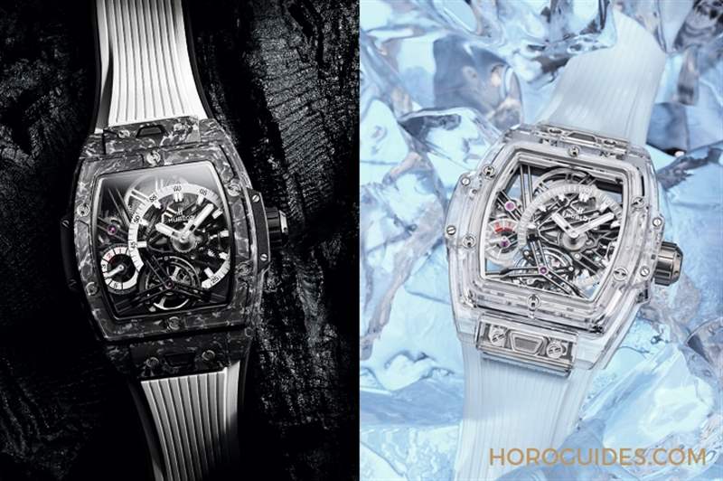 直搗靈魂的爆炸性美學｜Hublot Spirit Of Big Bang 陀飛輪5日鏈腕表-白色碳纖維款、藍寶石款-復刻表