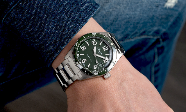 值得你認識的德系血統(tǒng)綠水鬼|格拉蘇蒂原創(chuàng)SeaQ潛水表蘆葦綠新色-復刻表