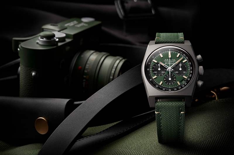 真力時Zenith加入綠表潮流推出Chronomaster Revival Safari復刻版腕表-復刻表