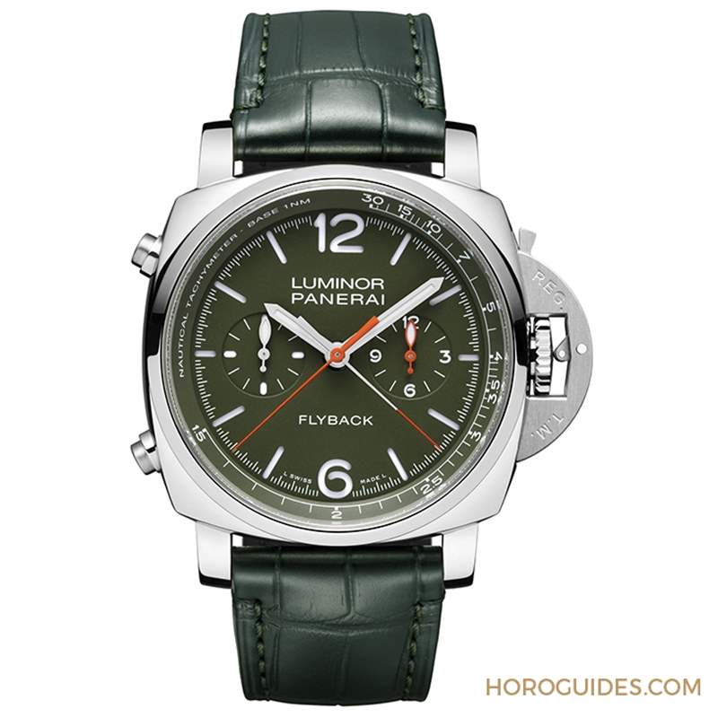 Panerai Luminor Chrono Flyback飛返計(jì)時(shí)新作二連發(fā)，陶瓷殼、軍綠面各展特色-復(fù)刻表