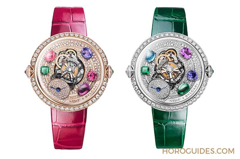 絢目力作!MB&F攜手BVLGARI推出Legacy Machine FlyingT Allegra腕表-復(fù)刻表