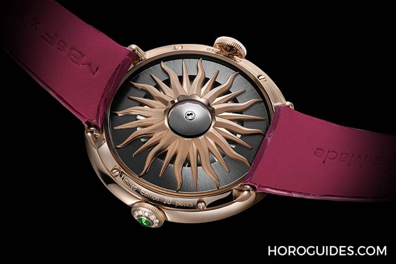 絢目力作!MB&F攜手BVLGARI推出Legacy Machine FlyingT Allegra腕表-復(fù)刻表