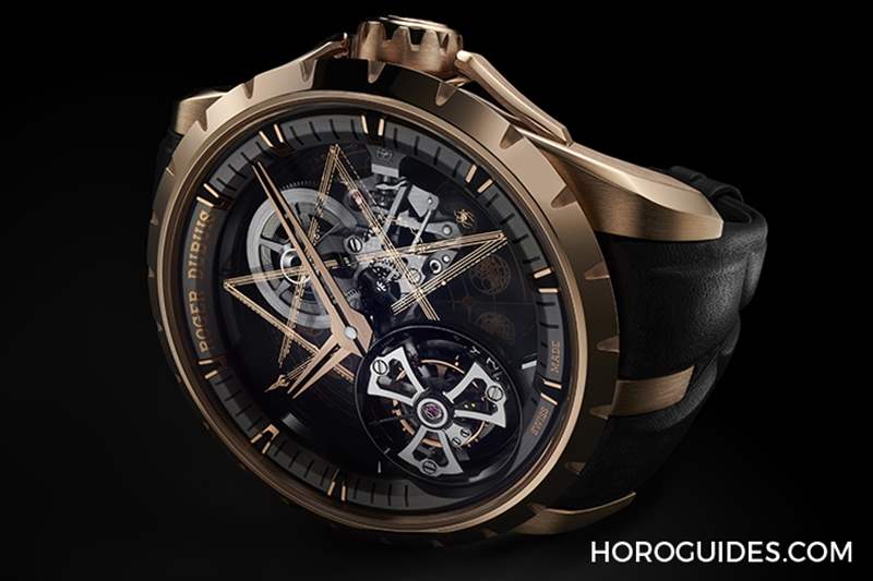 有請紋身大師!Roger Dubuis Excalibur Monotourbillon王者系列單陀飛輪腕表Dr. Woo特別版-復刻表