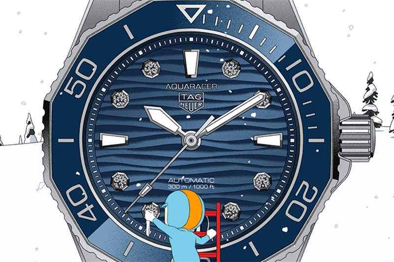 泰格豪雅眾代言人Q萌現(xiàn)身，為圣誕節(jié)挑表選禮獻計！-復刻表