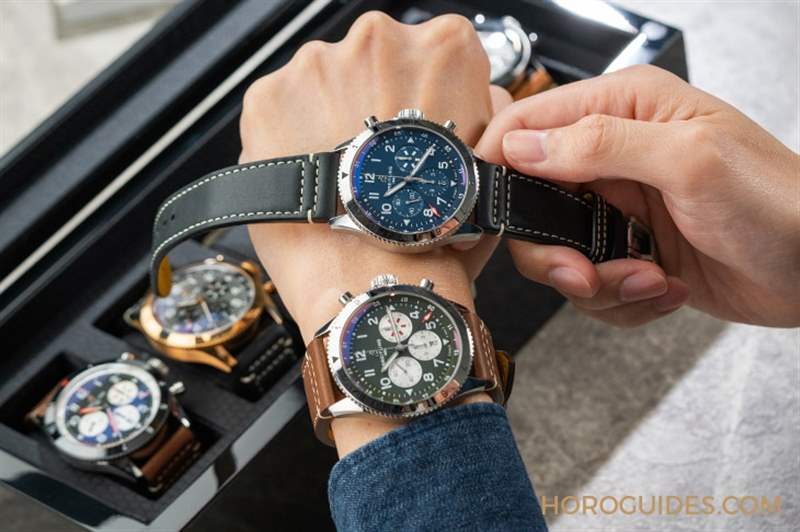 立志飛翔的魅力百年靈就是知道｜Super AVI航空計(jì)時碼表戰(zhàn)機(jī)特別版-復(fù)刻表