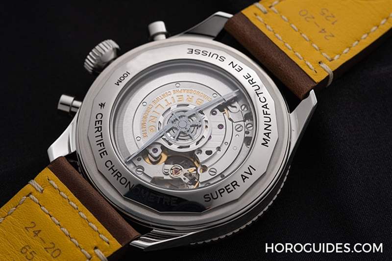 立志飛翔的魅力百年靈就是知道｜Super AVI航空計(jì)時碼表戰(zhàn)機(jī)特別版-復(fù)刻表