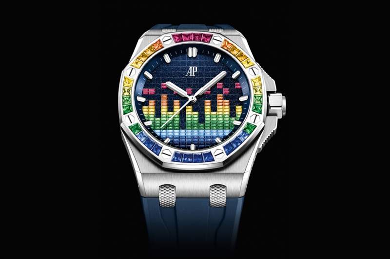 Audemars Piguet愛彼最新Royal Oak Offshore Selfwinding Music Edition|大膽將腕表化作Equalizer-復刻表