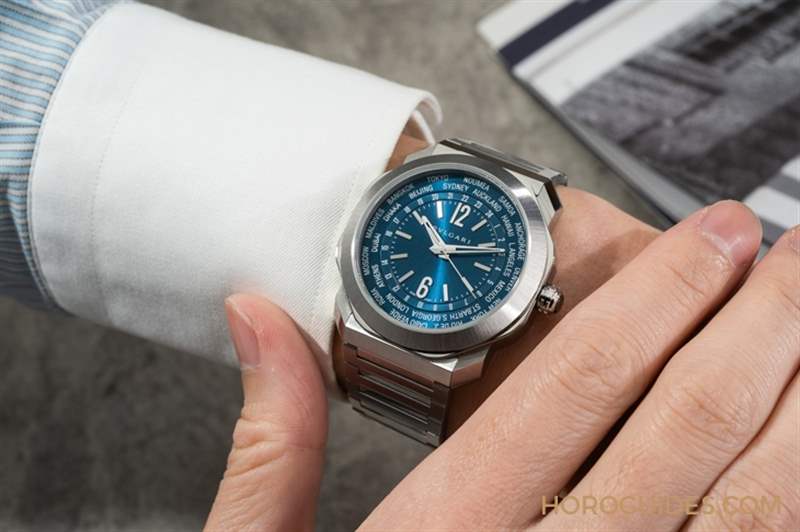 為寰宇旅人而生的高實(shí)用性表款|BVLGARI Octo Roma世界時(shí)間腕表-復(fù)刻表