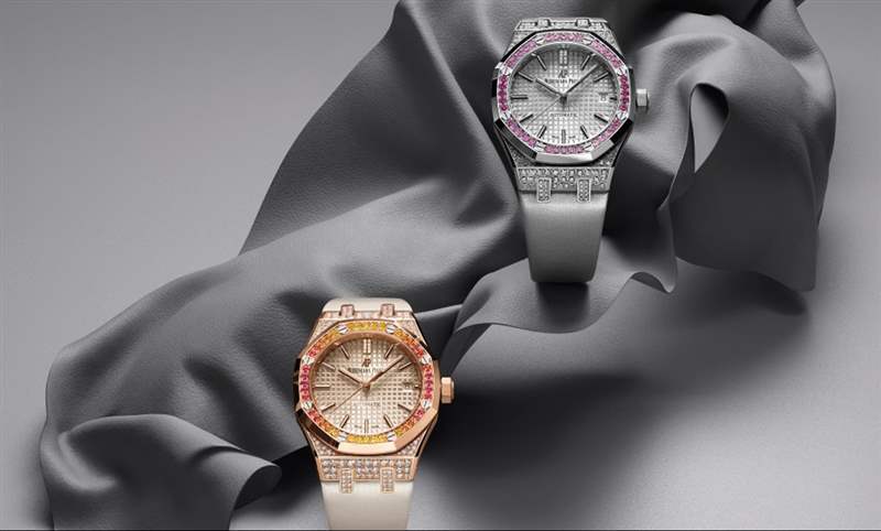 漸層寶石流光，愛彼皇家橡樹自動(dòng)上鏈37毫米腕表-復(fù)刻表