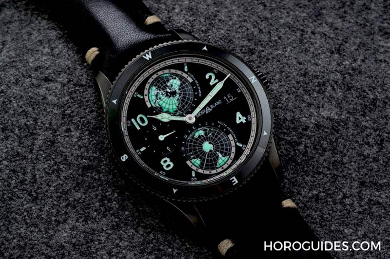 「黑色」才是男人的本色！全新萬寶龍1858系列UltraBlack限量腕表-復(fù)刻表