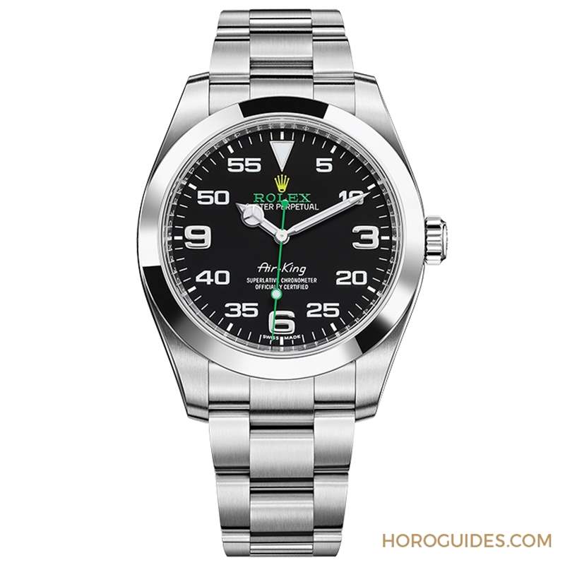 勞力士入門二選一! 探一Explorer I 124270 vs 空中霸王Air King 116900-復(fù)刻表