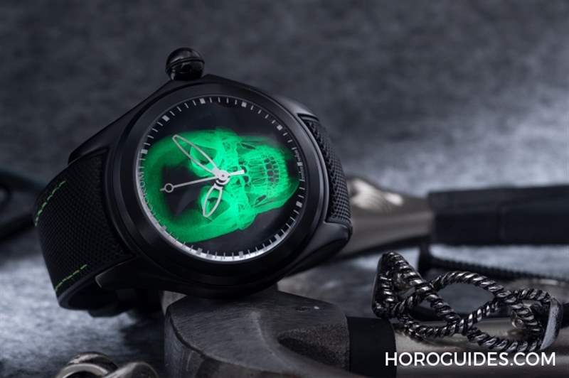 大膽狂放！泡泡里的幽冥綠光｜Corum Bubble X Ray自動腕表-復刻表
