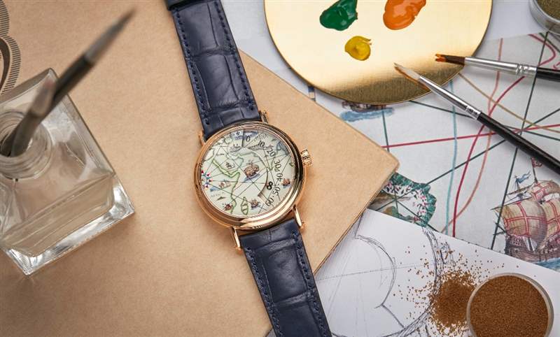 微繪大航海時(shí)代的探險(xiǎn)史詩(shī)｜江詩(shī)丹頓藝術(shù)大師系列向偉大探險(xiǎn)家致敬腕表-復(fù)刻表