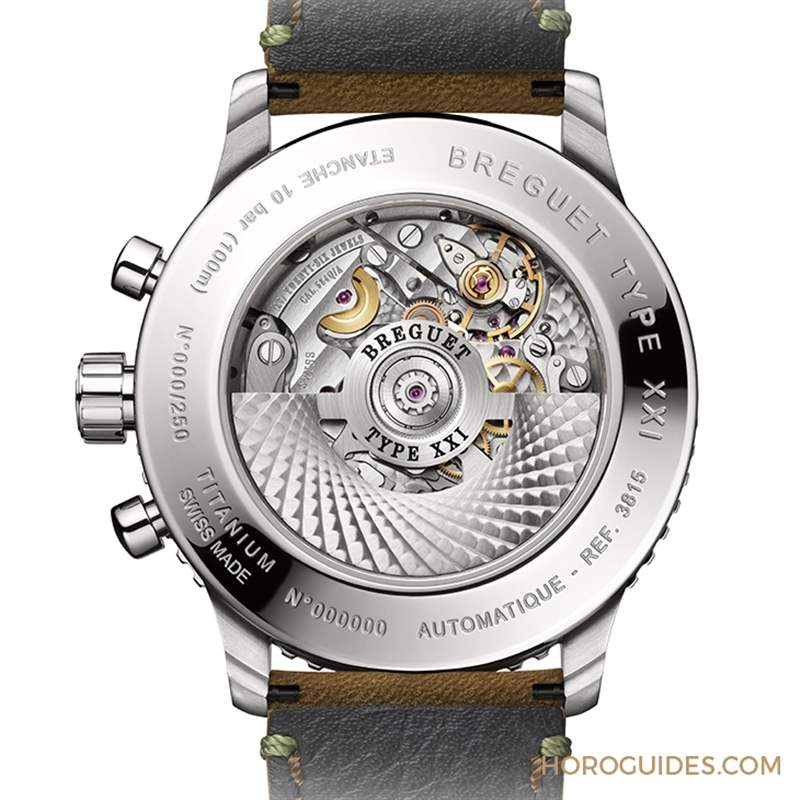 動感新配色｜寶璣推出兩款飛行系列Type XXI 3815限量版鈦金屬腕表-復(fù)刻表