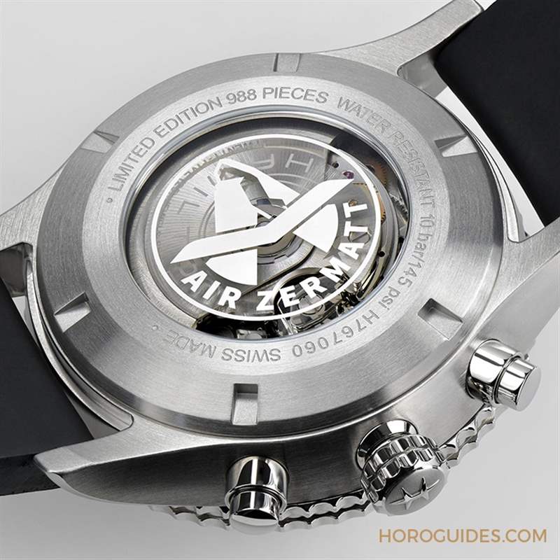 向空中救援精銳致敬｜HAMILTON Khaki Aviation系列Air Zermatt Converter限量計時碼表-復刻表