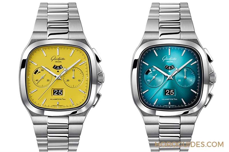 復(fù)古未來摩登亮色｜格拉蘇蒂原創(chuàng)七零年代大日歷計(jì)時腕表限量新色-復(fù)刻表