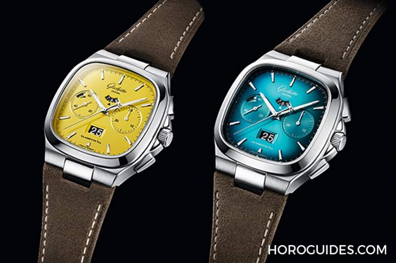 復(fù)古未來摩登亮色｜格拉蘇蒂原創(chuàng)七零年代大日歷計(jì)時腕表限量新色-復(fù)刻表