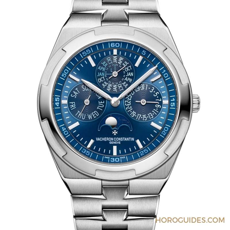 江詩丹頓Overseas超薄萬年歷首見白金材質(zhì)-復(fù)刻表