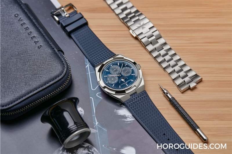 江詩丹頓Overseas超薄萬年歷首見白金材質(zhì)-復(fù)刻表