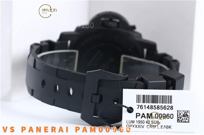 VS廠沛納海pam960碳纖維腕表復刻做工怎么樣,42mm亞洲人專屬-復刻表