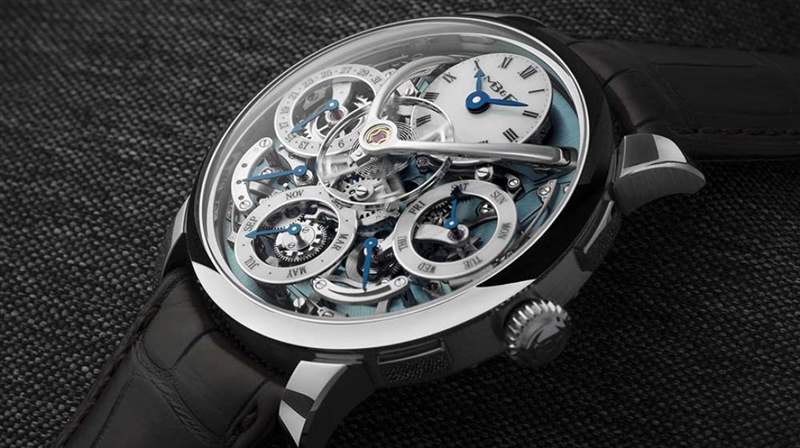 MB&F 傳統(tǒng)機器永久鈀金，當藝術(shù)被高舉-復(fù)刻表