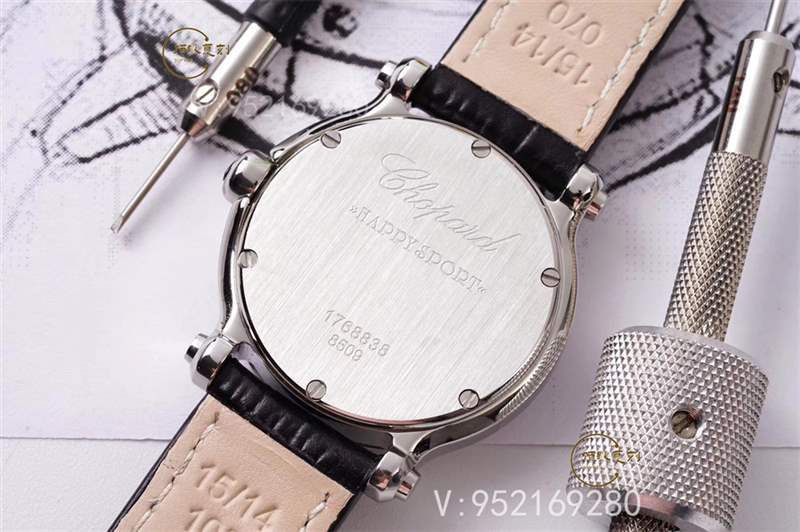 璀璨蕭邦:ZF廠蕭邦Happy Diamonds快樂的鉆石石英表對比正品-復刻表