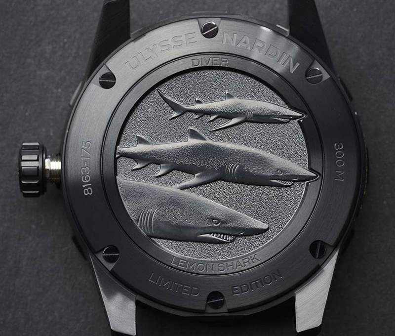 真力時天頂超時大師復(fù)興野生動物園-雅典娜丁潛水員檸檬鯊-復(fù)刻表