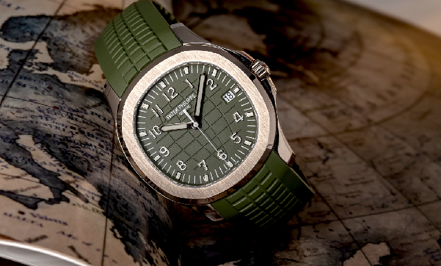 色彩的冒險|百達翡麗Aquanaut 5168G-010-復刻表