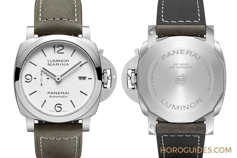 沛納海首見白色三明治面盤！Luminor Marina PAM01314腕表-復刻表