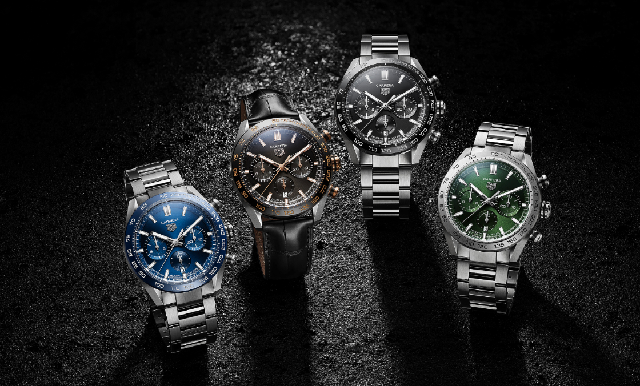 泰格豪雅TAG HEUER Carrera再出力作,現(xiàn)代風(fēng)多彩面盤志慶品牌周年-復(fù)刻表