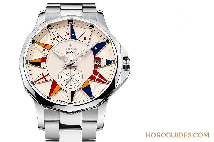海洋風格領(lǐng)航之選｜Corum海軍上將AC-One 45鏤空陀飛輪與AC-One 38女仕鉆表-復刻表