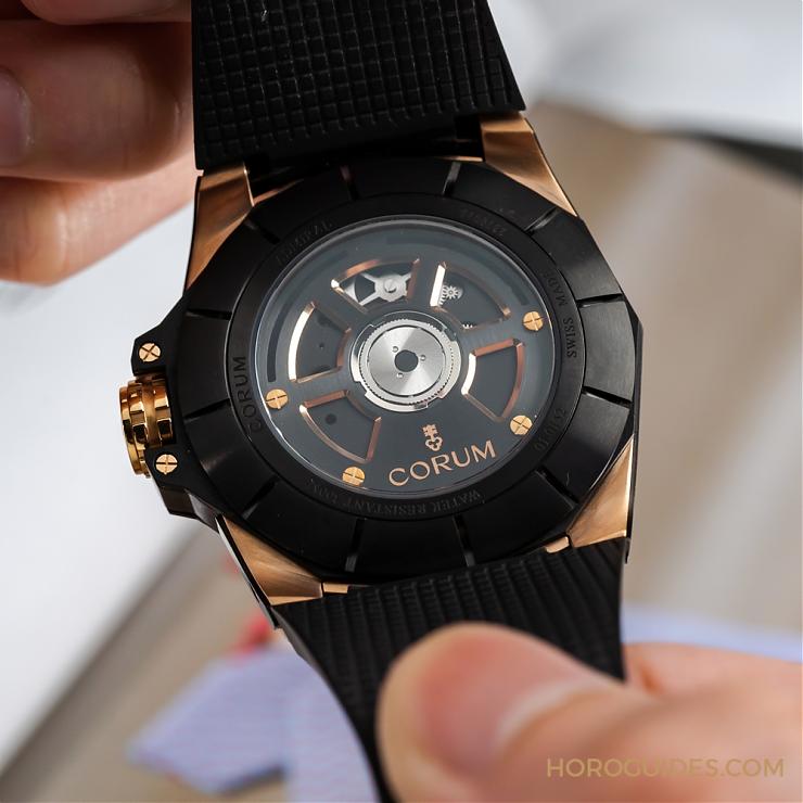 海洋風格領(lǐng)航之選｜Corum海軍上將AC-One 45鏤空陀飛輪與AC-One 38女仕鉆表-復刻表