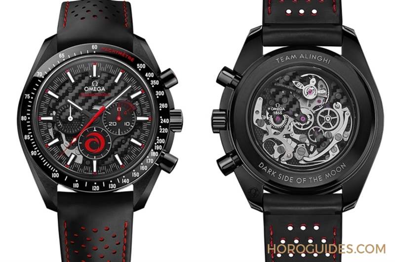黑與紅，力與美｜歐米茄超霸系列月之暗面Alinghi腕表-復刻表